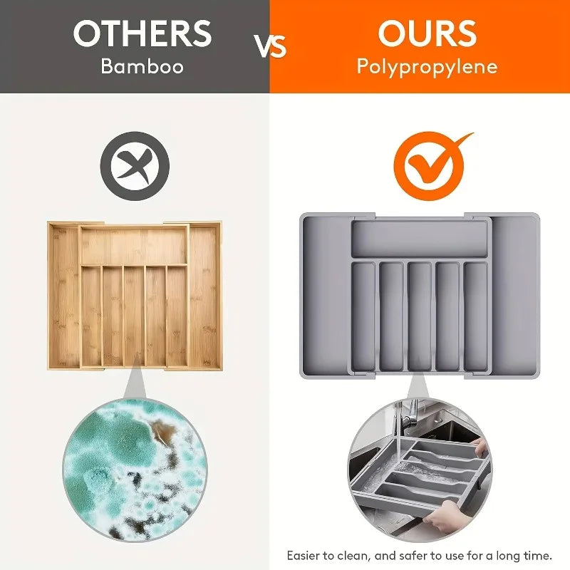 Easy Kitchen Drawer Organizer