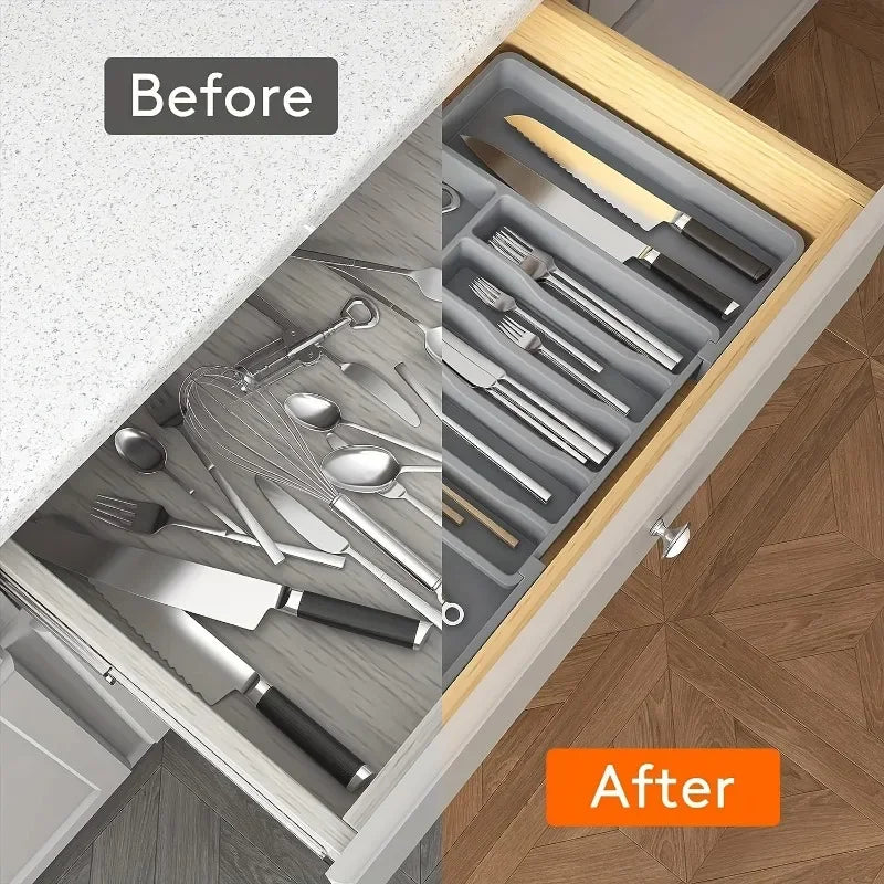 Easy Kitchen Drawer Organizer