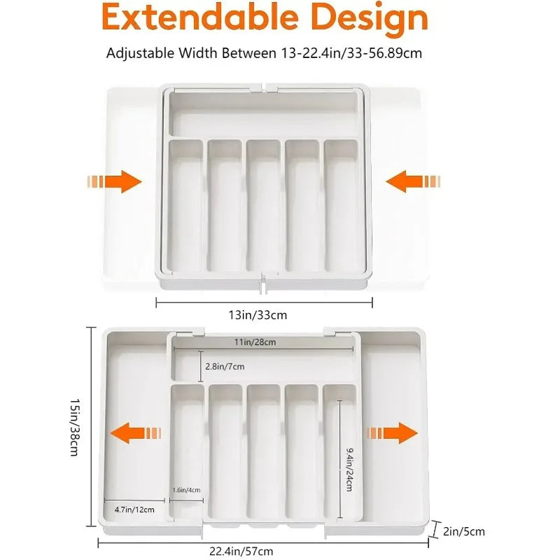 Easy Kitchen Drawer Organizer