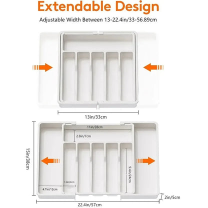 Easy Kitchen Drawer Organizer